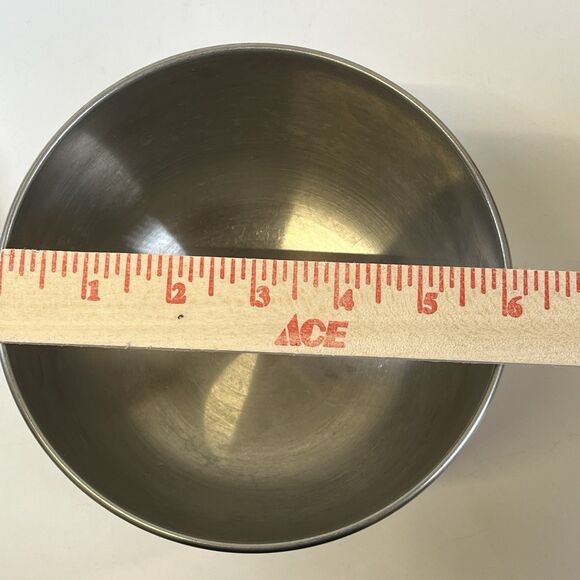 Vintage Sunbeam MixMaster Chrome Stand Mixer Replacement Parts - SMALL BOWL - Picture 5 of 7